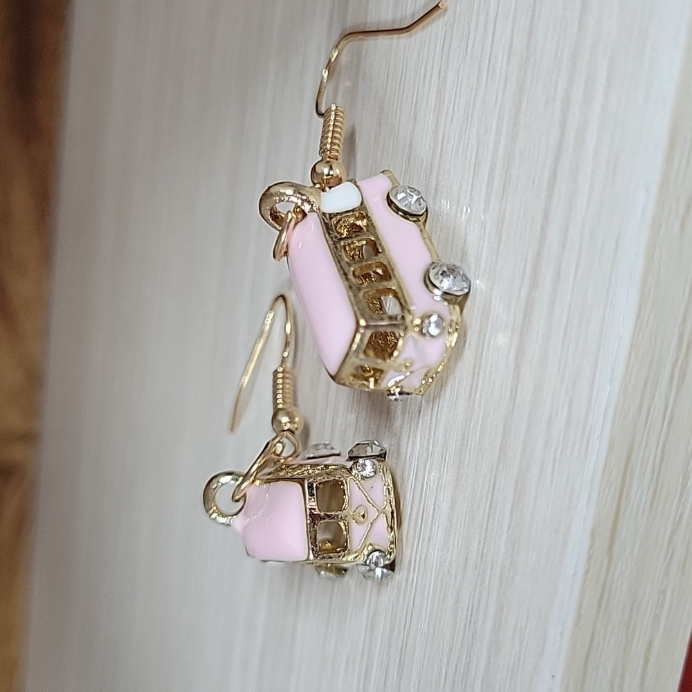 VW Micro Bus Drop Earrings